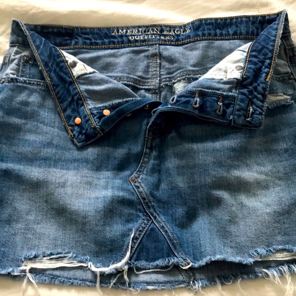 American Eagle Outfitters Dresses & Skirts - American  Eagle Blue Jean Skirt